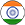 India Round Flag Icon