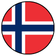 Norway Round Flag Icon