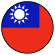 Taiwan Round Flag Icon
